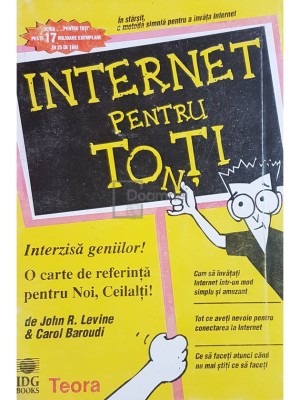 John R. Levine - Internet pentru tonti (Editia: 1996) foto