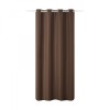 Draperie opaca Stella cu inele Jemidi, 140 x 245 cm, Maro, Poliester, 55283.18.01