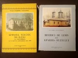 Preot Gabriel Cocora - Seminarul Teologic din Buzău la &icirc;mplinirea a 150 de ani (1988) + Pr. Horia Constantinescu (dedicație) - Biserici de lemn din Ep