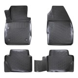 Cumpara ieftin Set Covorase Auto TPE Umbrella pentru Ford Fiesta VII (2017-), Impermeabile, Sistem Anti-alunecare, Bordura 3cm, Cod 58183
