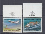 INDONEZIA 1996 AVIATIA SI MARINA SERIE MNH, Germania, Nestampilat