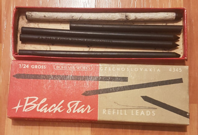 Black Star Refill Leads Vintage foto