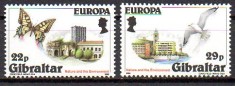GIBRALTAR 1986, EUROPA CEPT, serie neuzata, MNH foto