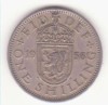 Marea Britanie 1 Shilling 1956 -Scottish shield; without 'BRITT:OMN', Europa, Cupru-Nichel