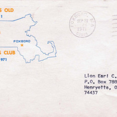 Plic LIONS CLUB, Foxboro, S.U.A., 21 Septembrie 1971