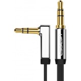 Cablu Audio 3.5mm - 3.5mm UGREEN AV119 Angled, 1.5m, Negru