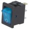 Intrerupator Basculant ON-OFF cu Lumina Neon Albastra 3A 250V