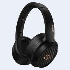 CASTI Edifier wireless-fir,standard,multimedia,smartphone,mic pe casca,conectare BT 5.2,1500mAh,driver 89x70mm planar magnetic,USB-C,Jack 3.5 mm,negru