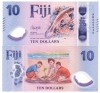 Fiji 10 Dolari 2026 P-126 Polimer UNC