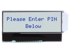 Afișaj LCD Alfanumeric 16x2 STN Gri 54.55x25.3mm
