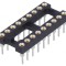 Soclu DIP18 pentru circuite integrate THT 2,54mm