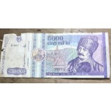 BNKRO05 Bancnota veche 5000 lei 1993 Avram Iancu hirtie Romania bani vechi circulati colectie numismatica