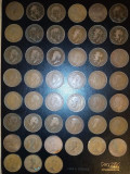 Lot 45 monede istorice 1(one) Penny, 1902-67, Marea Britanie /Anglia, Europa