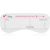 Lash Brow Eyebrow Stencil șabloane pentru spr&acirc;ncene 10 buc