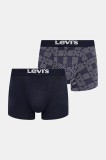 Levi&#039;s boxeri 2-pack culoarea bleumarin, 37149-1172