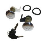 Set yale Peugeot 206 1998-2009, 2 butuci + cheie, Fata, Stanga/ Dreapta 9170N8