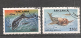 Tanzania 1994 Fishes, high values, used E.139