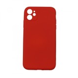 Husa protectie,Flippy, compatibila cu Apple iPhone 12 Liquid Silicone Case Rosu