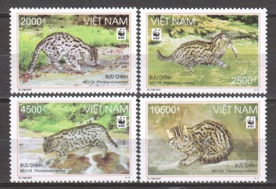 VIETNAM 2010 WWF FAUNA PROTEJATA PISICI SALBATICE foto