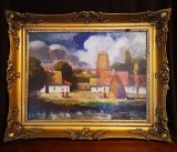 Tablou autentic - scoala Baia Mare - Ivanyi Grunwald Bela (1867-1940)