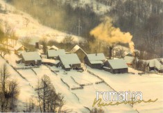 Carte postala Bucovina SV162 Plesa - Mare iarna o picatu
