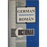 DICTIONAR ROMAN-GERMAN-E. SAVIN, I. LAZARESCU, K. TANTU-181599