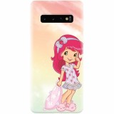 Husa silicon personalizata pentru Samsung Galaxy S10, Sweet Girl