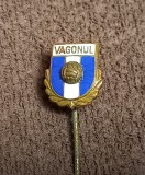 Insigna fotbal - &quot;VAGONUL&quot; ARAD