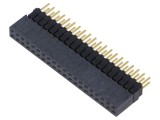 Conector SAMTEC şiruri pini tată 40 PIN 2,54mm aurit THT soclu