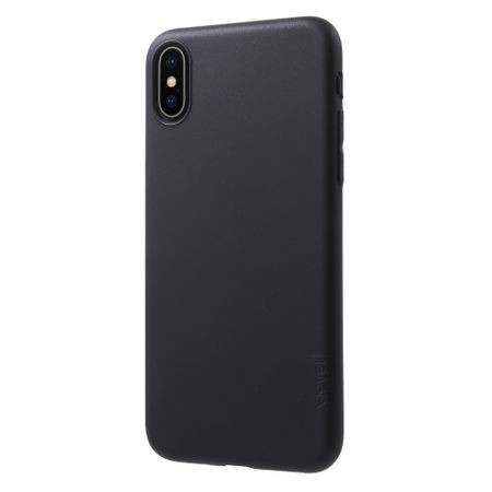 Husa telefon Iphone X, silicon, rosu, negru