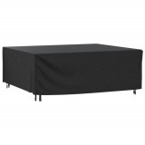 VidaXL Husă mobilier de grădină negru 200x160x70 cm impermeabilă 420D