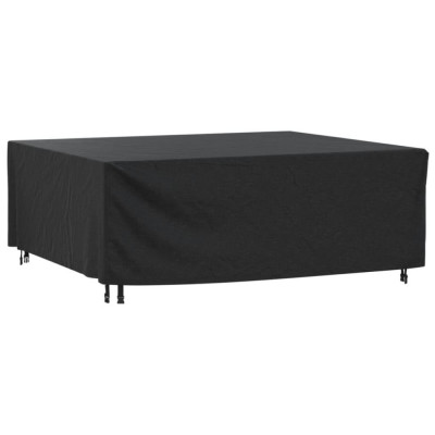 Husa mobilier de gradina negru 200x160x70 cm impermeabila 420D GartenMobel Dekor foto