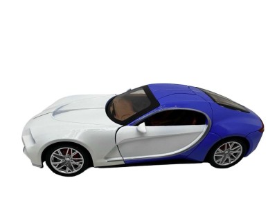 Macheta metal Bugatti Chiron 1:24 cu usi verticale, lumini si sunete foto