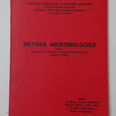 Metode Microbiologice Pt. Examenul De Laborator Al Produselor De Origine Animala