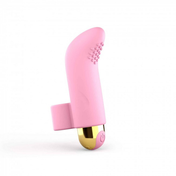 Degetul de masaj mini G-spot vibrator de masaj clitoridian 10 moduri