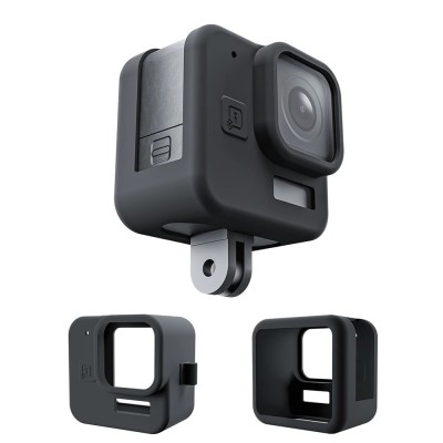 Protectie din silicon marca Telesin pentru camera sport GoPro Hero 11 Mini, neagra foto