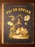 Domnița Georgescu Moldoveanu - Pui de greier (ilustrații V. Grescenco; ediția a II-a, 1959) (puțin uzată)