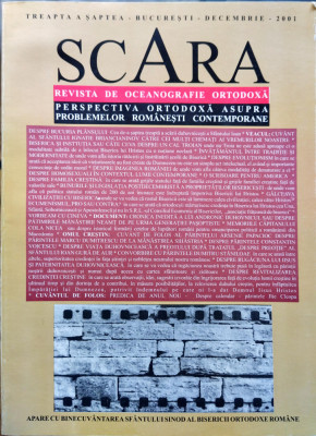 Scara - revista de oceanografie ortodoxa decembrie 2001 foto