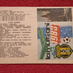 Foto fotbal calendar 1983 - echipa "AURUL" BRAD