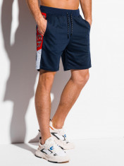 Pantaloni scurti barbati - W315 - bleumarin foto