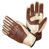Cumpara ieftin Manusi Moto Piele W-TEC Retro Maro/Bej, M