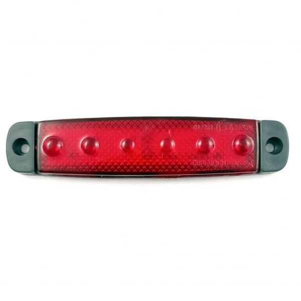 LED LuminI de markaj pentru Camioane Remorca Rosu 12v