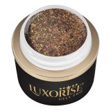 Cumpara ieftin Gel UV Constructie Unghii RevoFlex LUXORISE 15ml, Gold Prestige