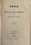 Carti vechi romana chirilica germana franceza Valahia Moldova Ghika Sturza 1848