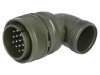 Conector Circular 22mm Aliaj Aluminiu Oliv