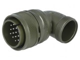 Conector Circular 22mm Aliaj Aluminiu Oliv