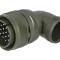 Conector Circular 22mm Aliaj Aluminiu Oliv