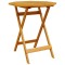 Set Bistro Pliabil 3 buc. Maro Lemn Solid de Acacia - 6