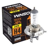 Bec Halogen Winso Truck +30% H4 - 24V, 75/70W P43t-38 ● 3200K