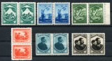 1932 , Romania , Lp 98 , Jamboreea Nationala Sibiu - 2 serii in pereche , MNH.